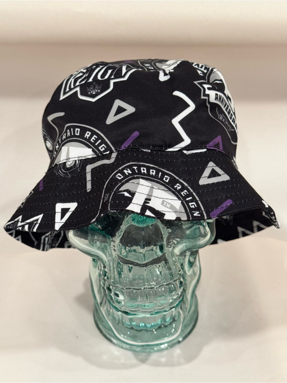 Ontario Reign 15th Anniversary Bucket Hat Cap One Size Los Angeles Kings NHL